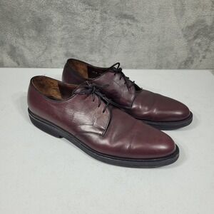 E.T. Wright Oxford Shoes Mens 14 AA Leather Vibram Gumlite 60078A